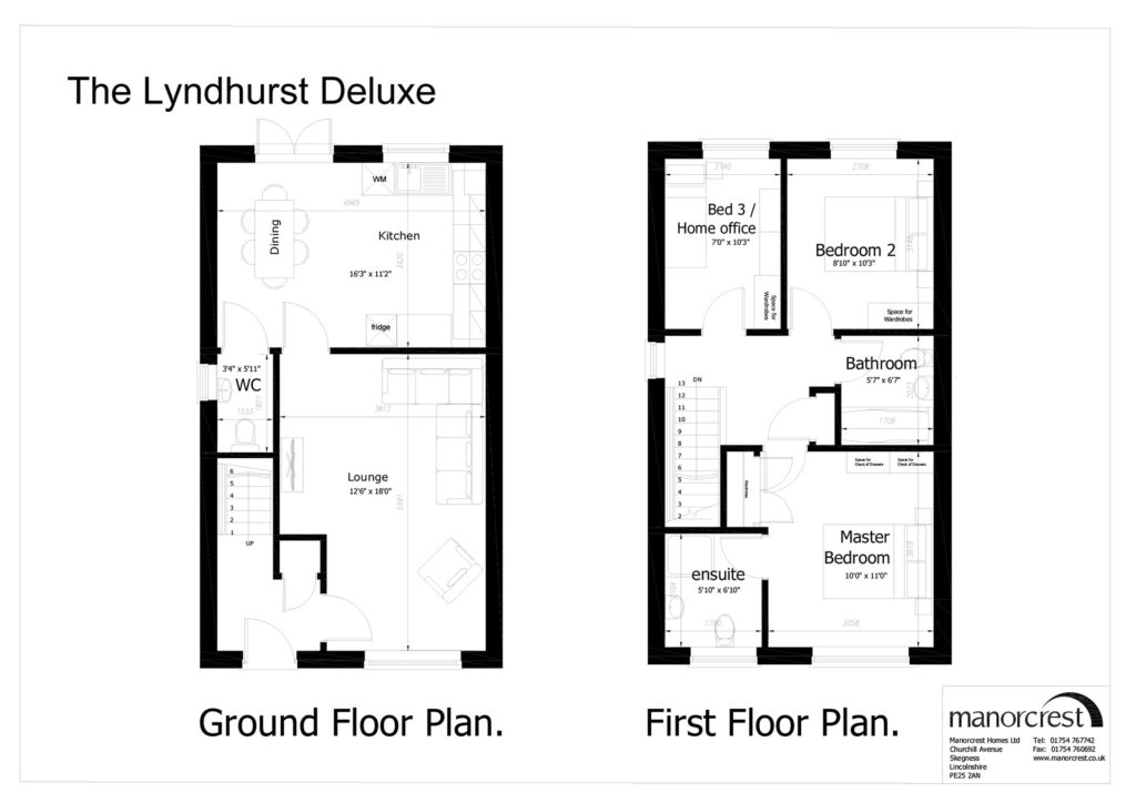 lyndhurst floorplan houses for sale in Skegness property for sale in skegness